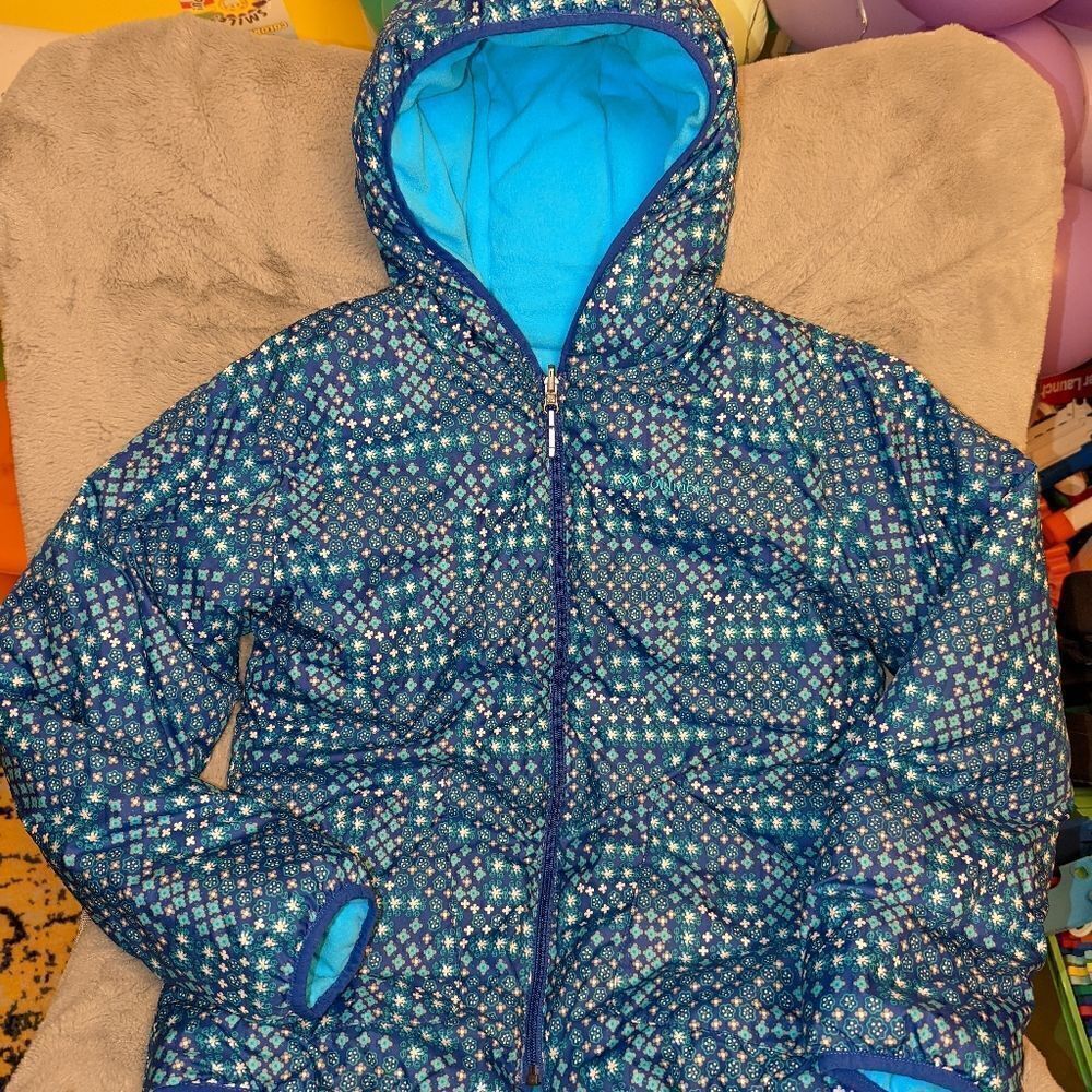 Columbia Reversible Girls Winter Jacket